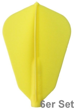 Cosmo Fit Flights F-Shape Yellow 6er Set