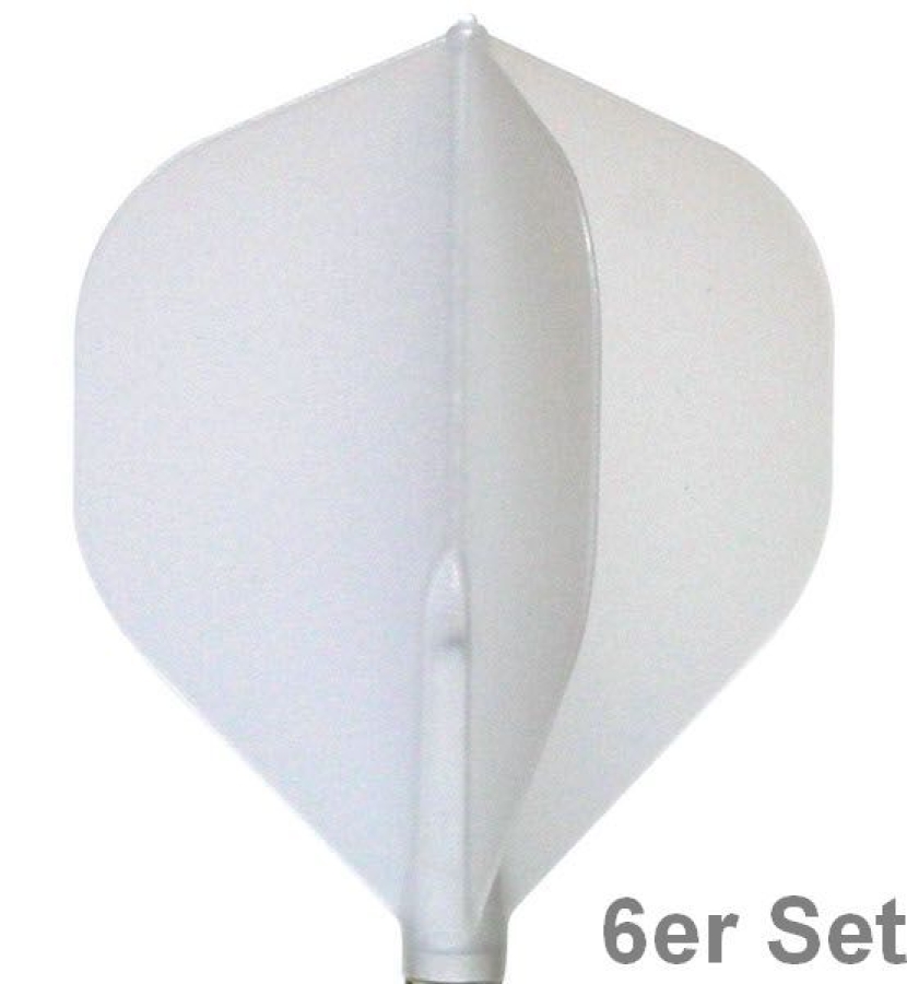 Cosmo Fit Flights Standard N-White 6er Set