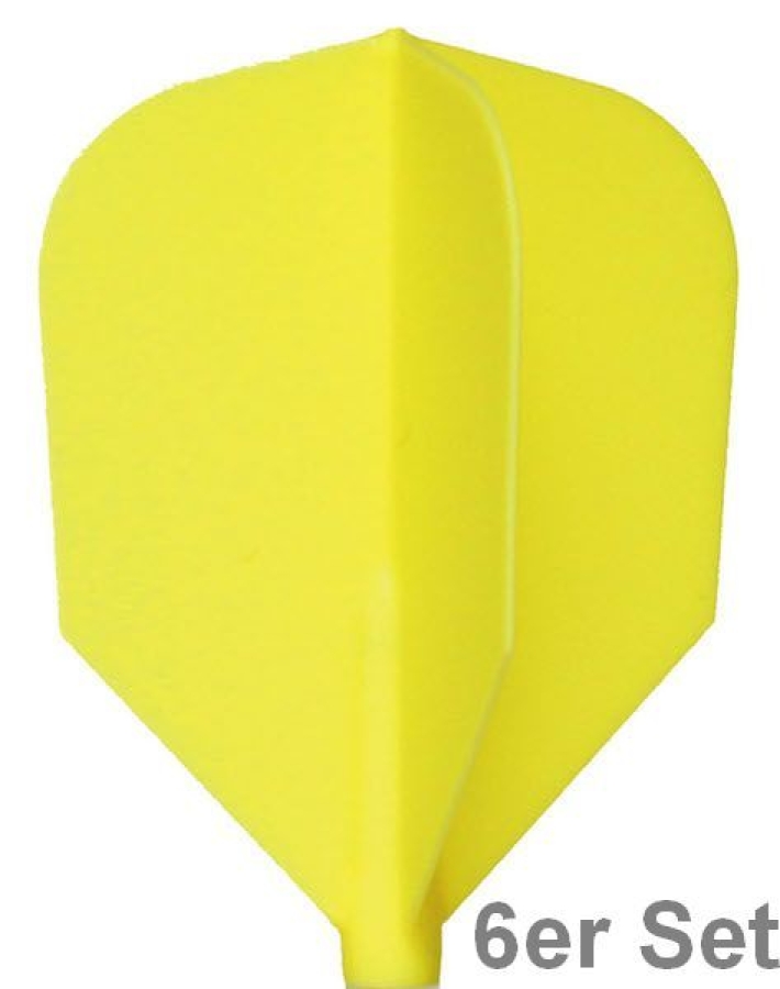 Cosmo Fit Flights Shape Yellow 6er Set